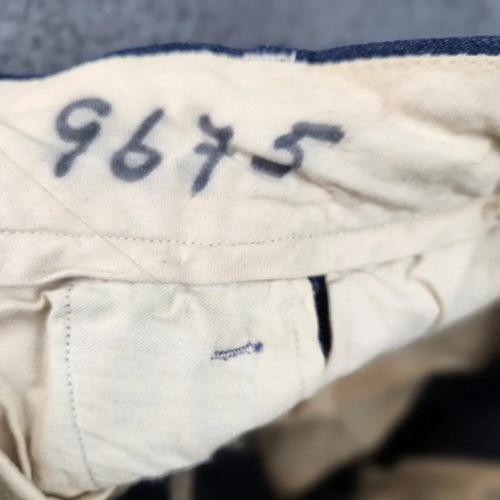 Vintage 40's US Military Air Force Wool Formal‎ Trousers Men's Fit 26x28 Stamped